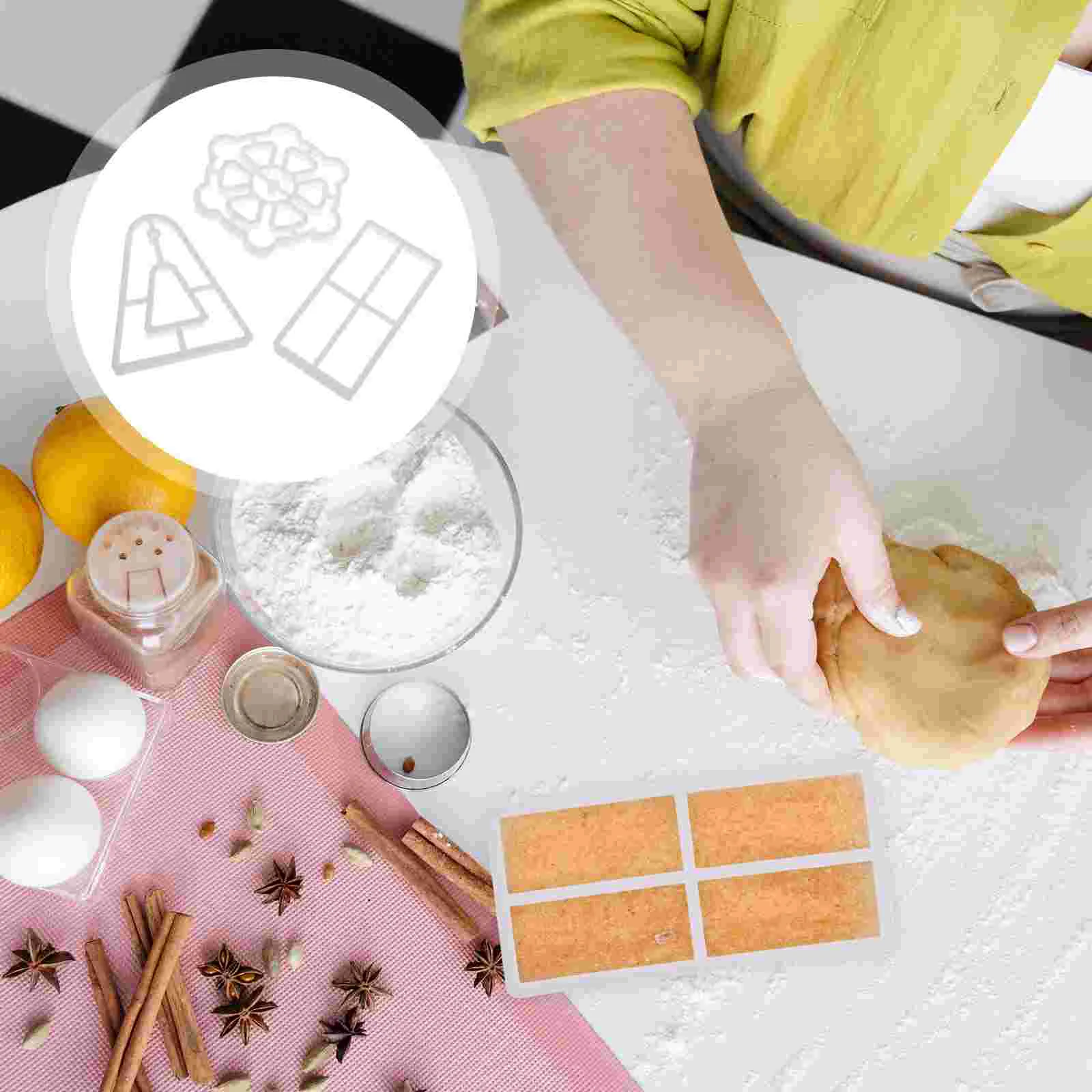

Set of 3 Ferris Wheel Biscuit Embossing DIY Cookie Set for Home Bakery Party