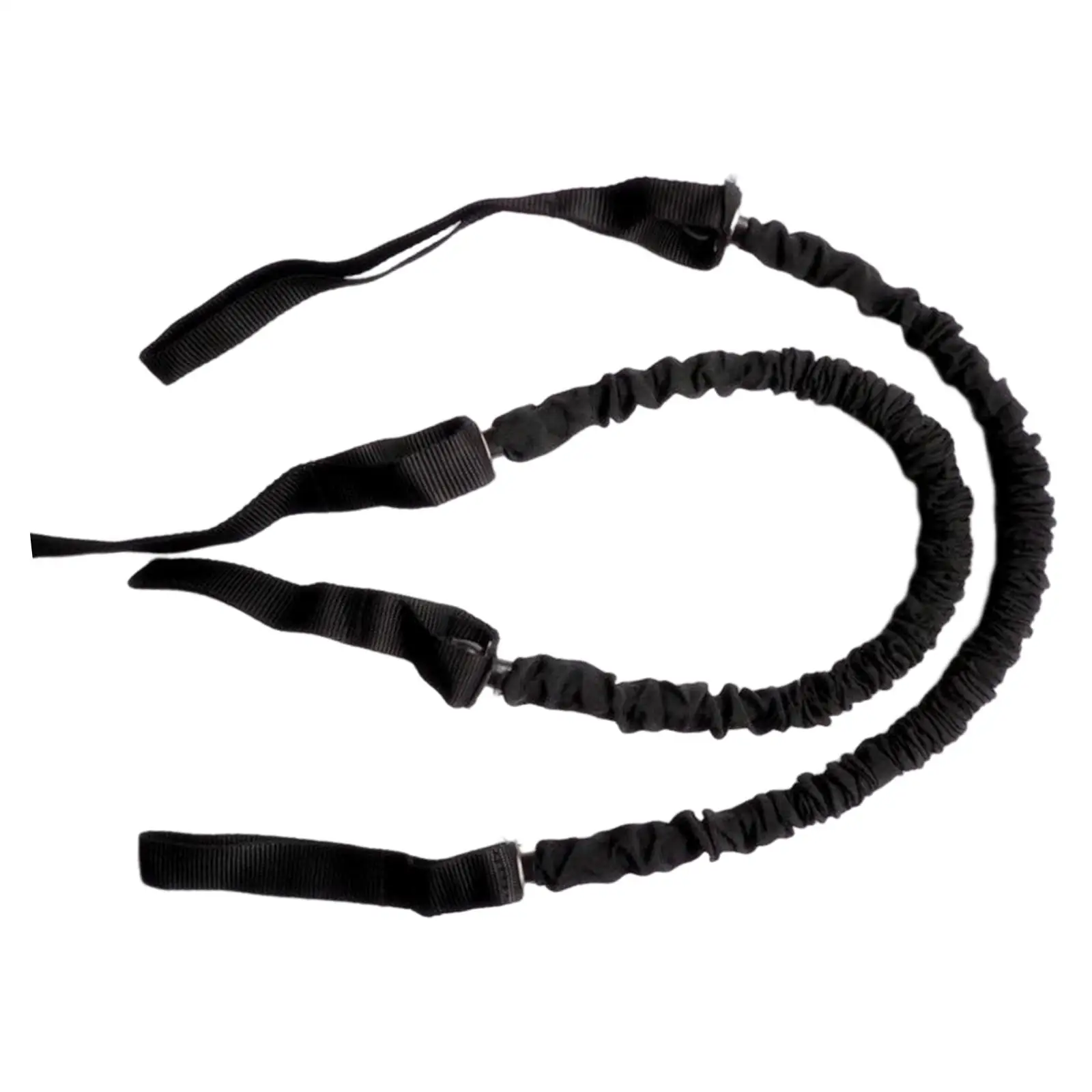 

2 Pieces Roller Abdominal Wheel Elastic String Latex Gym Workout Equipment Body Building Gym Stretch Ropes Ab Roller Rope