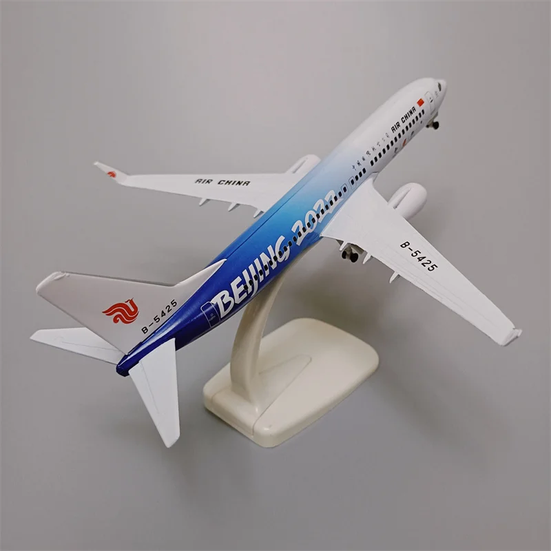 

With Wheels 20cm Alloy Metal Air China Boeing 737 B737 Airlines Airplane Model Diecast Air Plane Cartoon Painting Aircraft Gifts