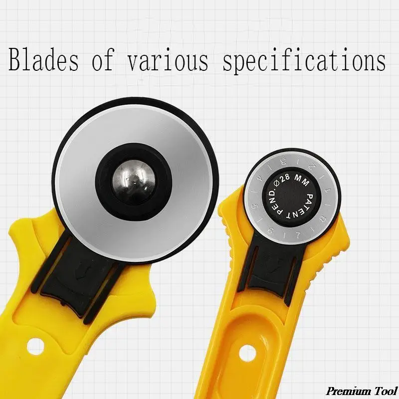 28/45 мм нож для резки кожи роликовый режущий круглый ротационный резак кожаные