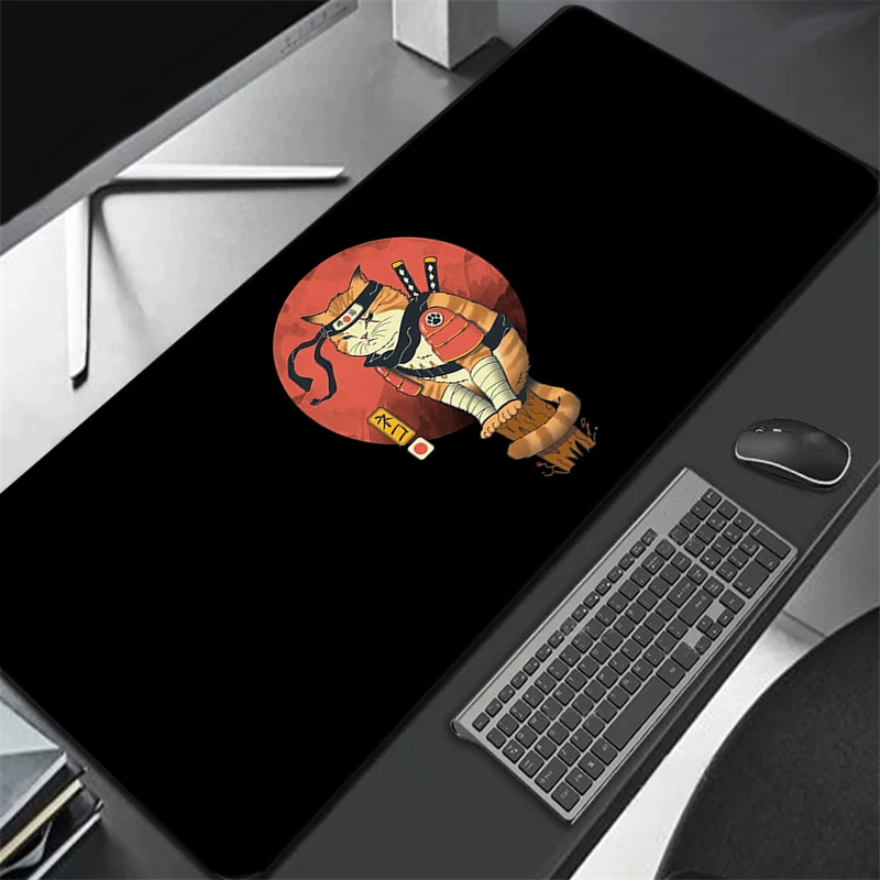 

Japanese Dragon Gaming Mouse Pad XXL Art Office Carpet Desk Pad Mouse Mat Black White Big Mousepad Rubber Mat For Computer Table