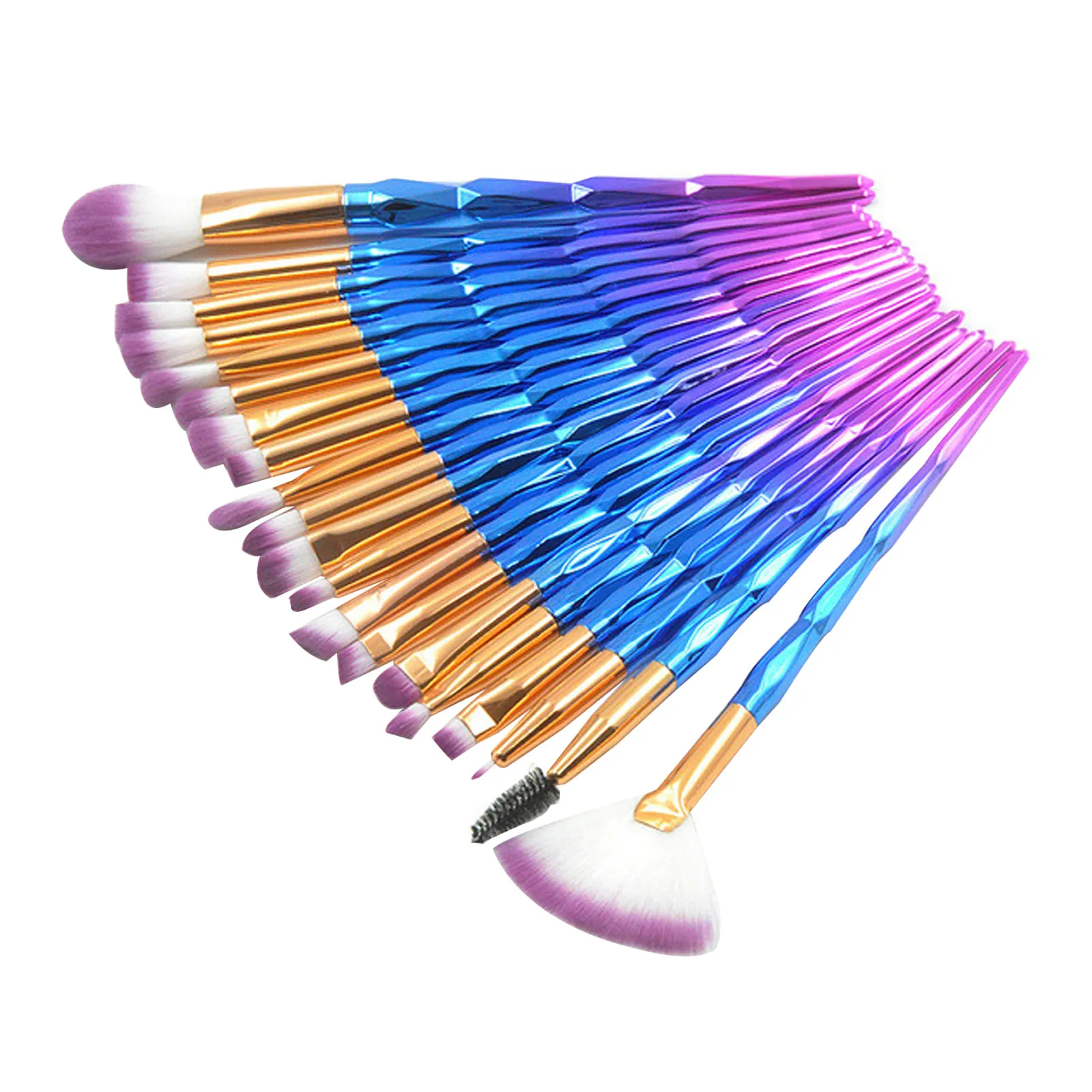 

20 шт., набор мягких кистей для макияжа