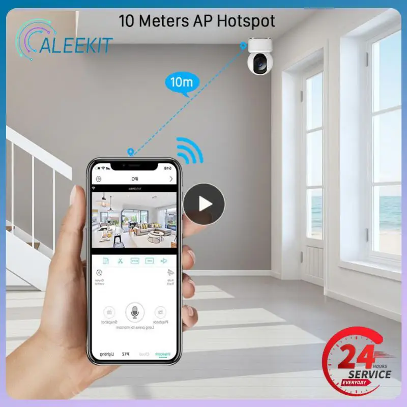 

Wifi Wireless Cctv Camera Two-way Audio Motion Detection Ip Camera Night Vision Infrared Baby Monitor Security Camera Smart Home