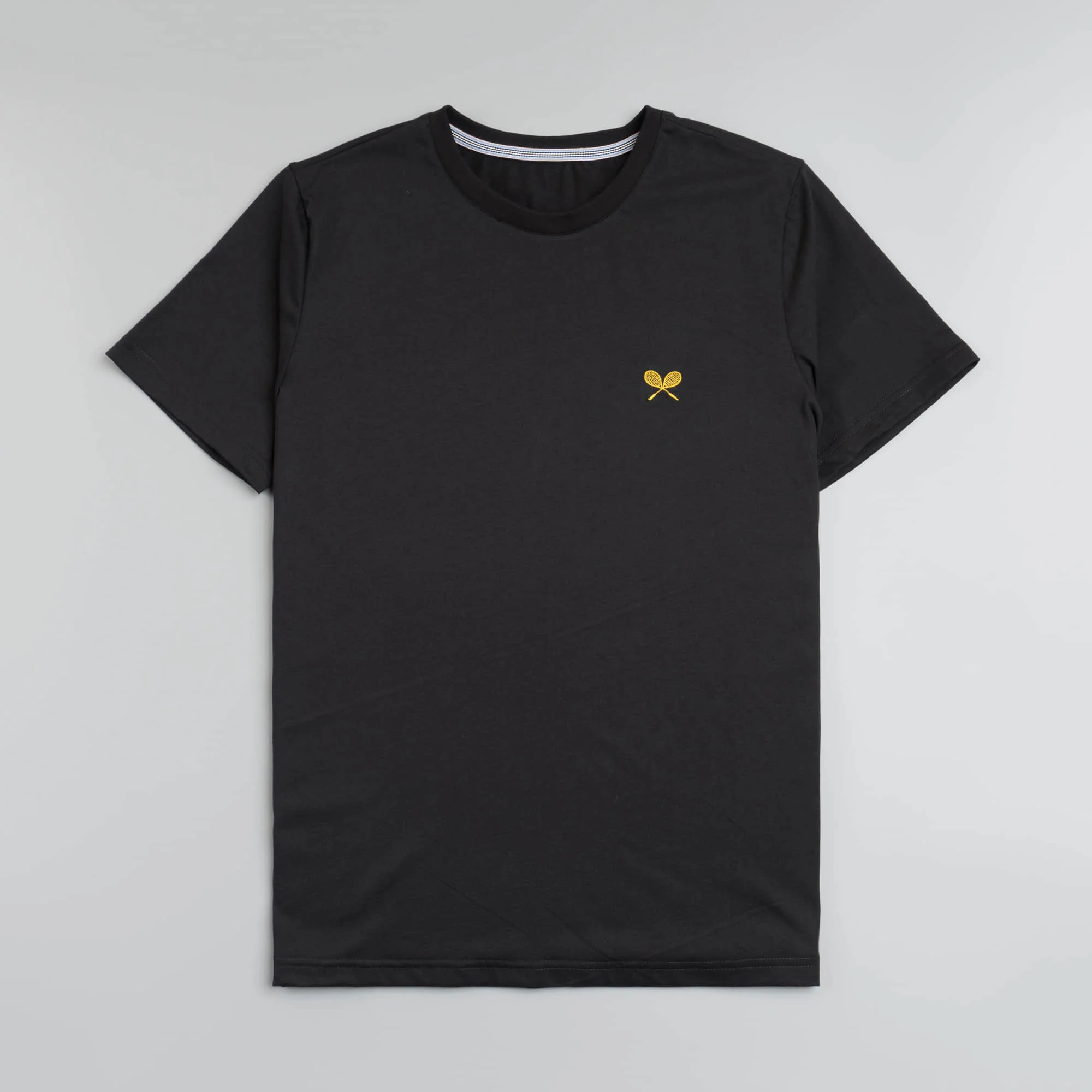 Роскошные дизайнерские мужские футболки с теннисными ракетками и вышивкой