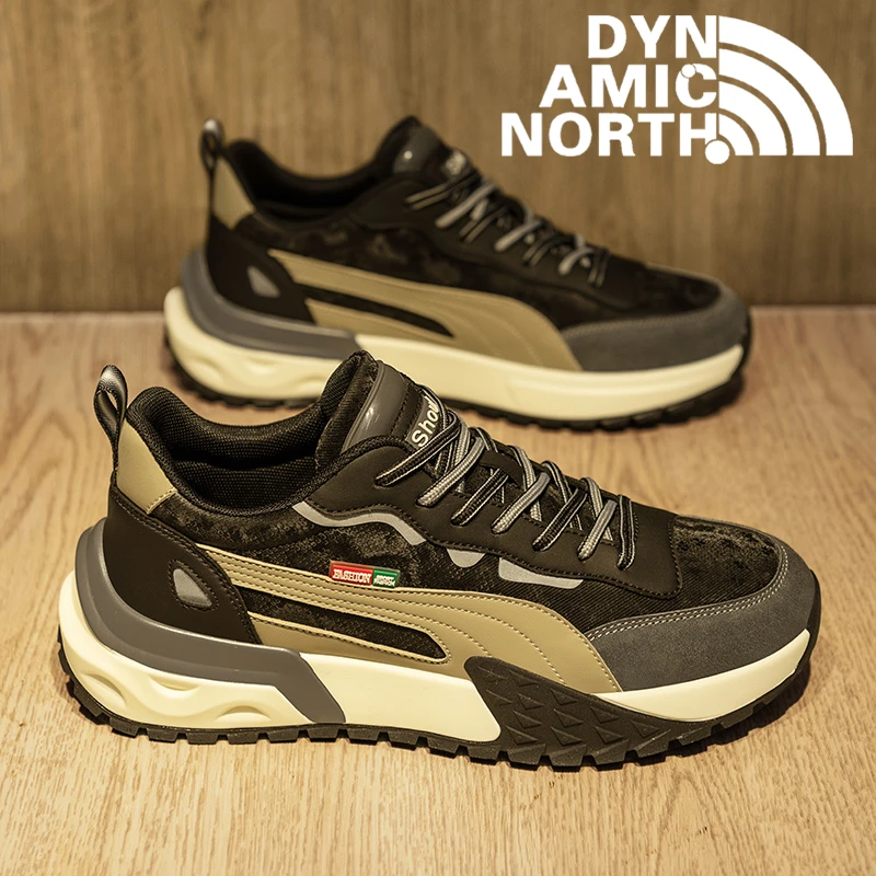 Мужская обувь Dynamic North осень 2024 новая мужская спортивная повседневная для бега