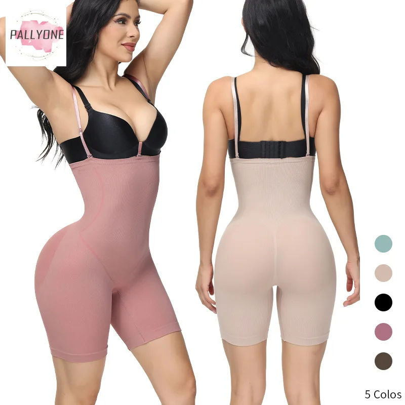 

5 Colors Full Body Shaper Bodysuit Shapewear for Women Seamless Shape Wear Waist Trainer Butt Lifter Abs Shaping Pants Briefs