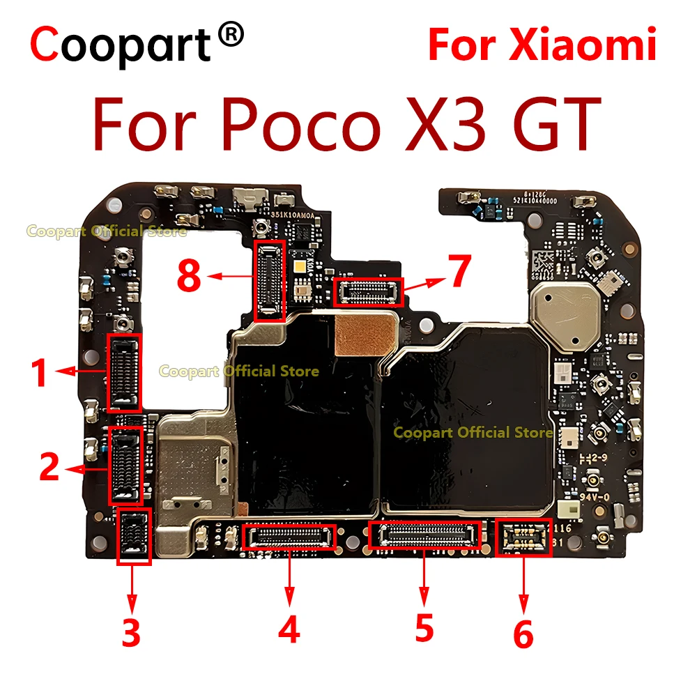 2 шт. разъём для зарядки Xiaomi POCO X3 GT