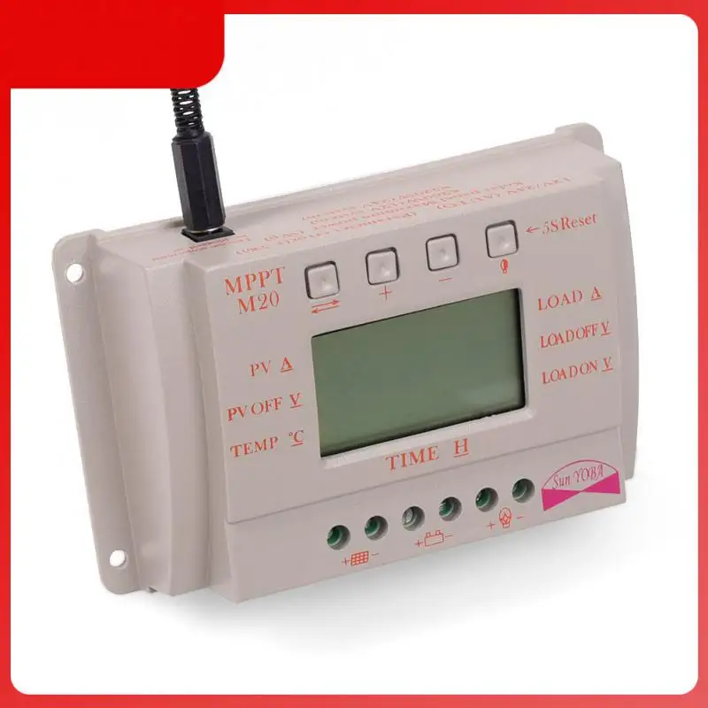 

С индикатором температуры светильник Solar Pwm, контроллер заряда солнечной батареи 20a, контроль таймера 12 В/24 В, автоматический переключатель солнечной энергии