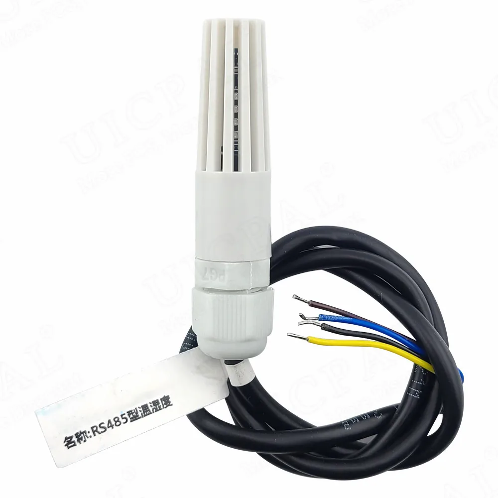 Фото RS485 Модуль датчика температуры и влажности Кабель-зонд Modbus RTU IP67 Водонепроницаемый PE ПВХ Металл -40 ° от C до 85 ° Модули датчиков C 20 см №2