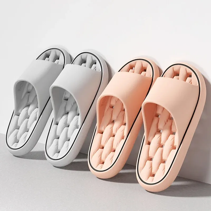 Feslishoet Быстросохнущие Нескользящие Тапочки Для Ванной Комнаты Женские Домашние