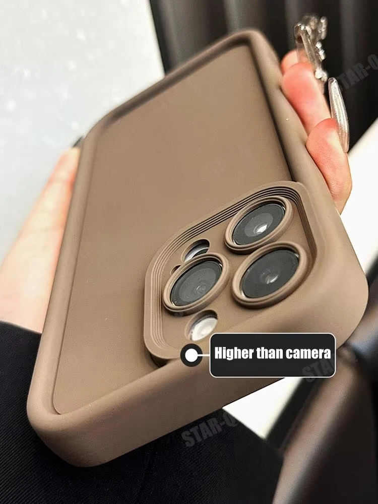 Роскошный утолщенный противоударный силиконовый чехол для телефона iPhone 12 15 14 13 11