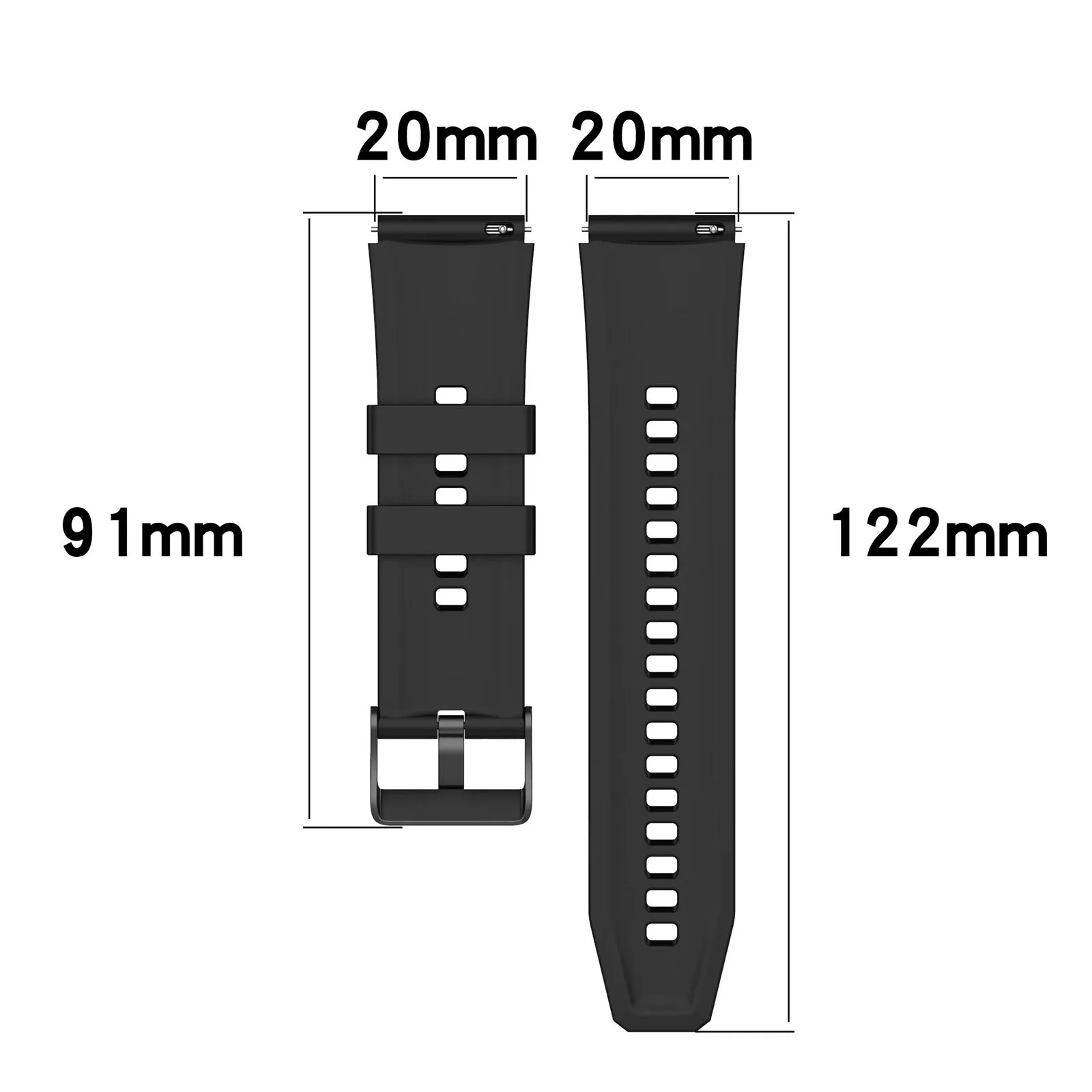 Band For Samsung Galaxy Watch 5 4 44mm 40mm galaxy4 classic 46mm 42mm Silicone Bracelet Active 2 Galaxy Watch 5 pro 45mm Strap