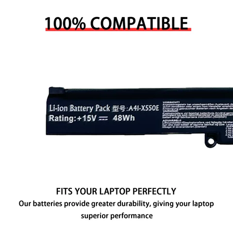 A41-X550E Аккумулятор для ноутбука ASUS X450JV X450JF A450E A450JF F450JF K450J X752L VM590Z A550D D451V K555Z