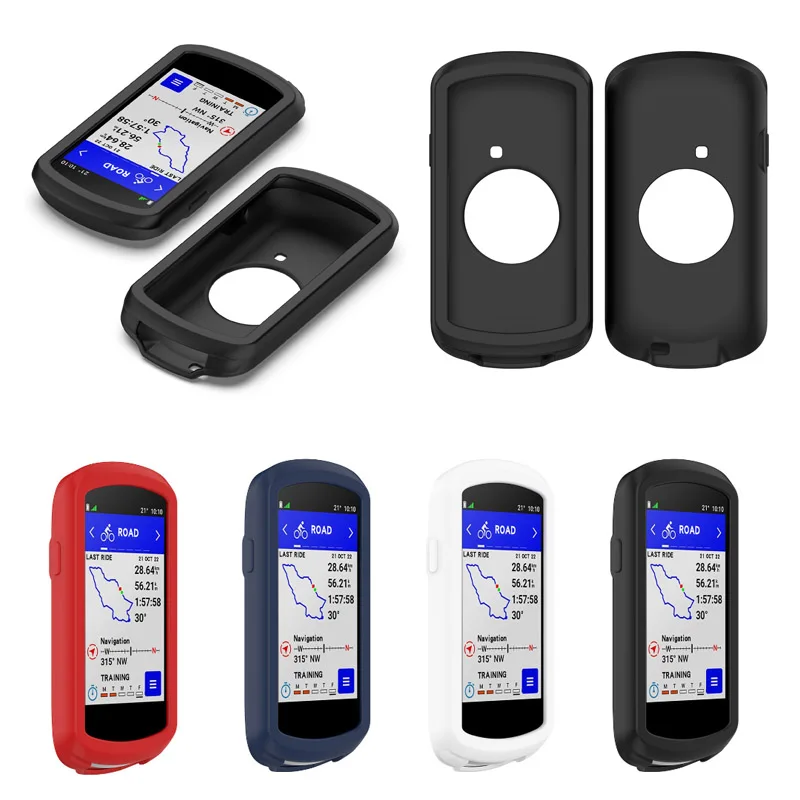 

Silicone Soft Cover Protective Case Glass Screen Protector Film For Garmin edge 1040 Cycling GPS Bicycle Bike Computer Full Skin