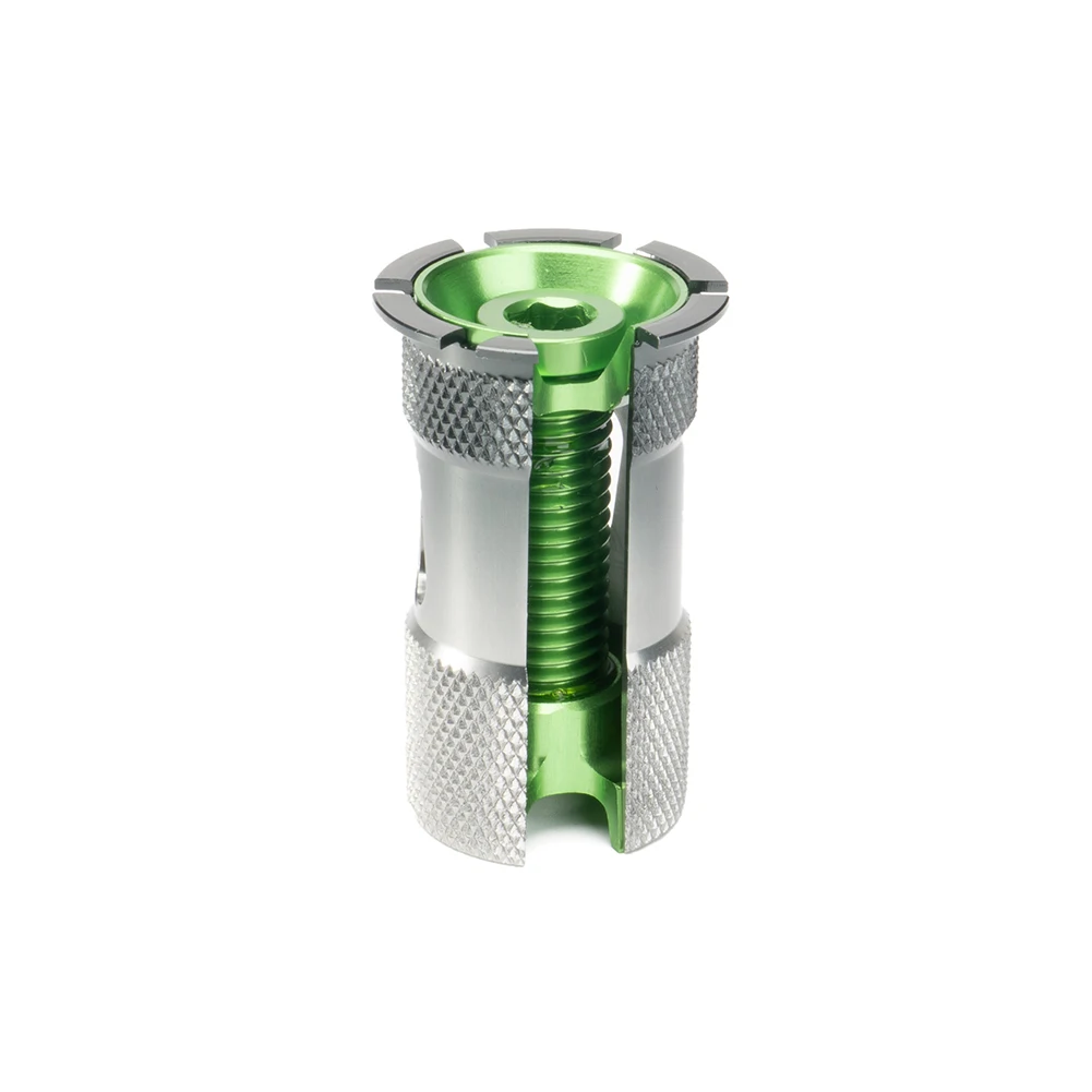 

Bike Front Fork Headset Lifting Core Expander Stem Top Headset Compression Plug Durable Aluminum Alloy Lifting Core Bike Accs