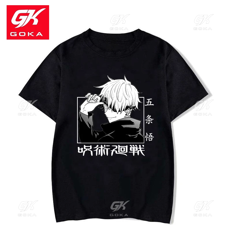 Футболка GOKA хлопковая с принтом аниме