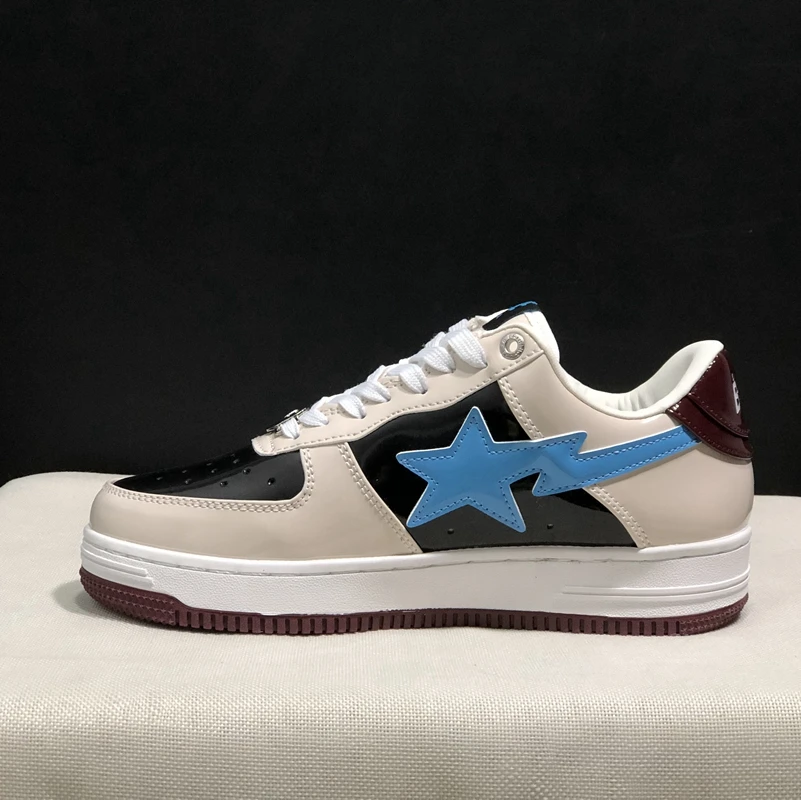 New model bapestalow Men's women's low-top trend fashion casual shoes high-quality breathable classic retro sneakers