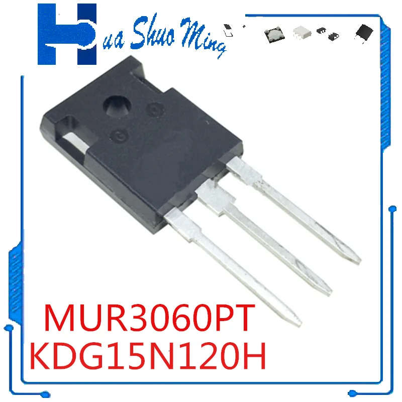

10Pcs/Lot KDG15N120H MUR3060PT TO-247