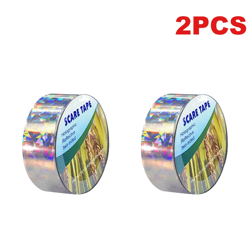 

Двусторонняя светоотражающая лента для отпугивания птиц 50 м