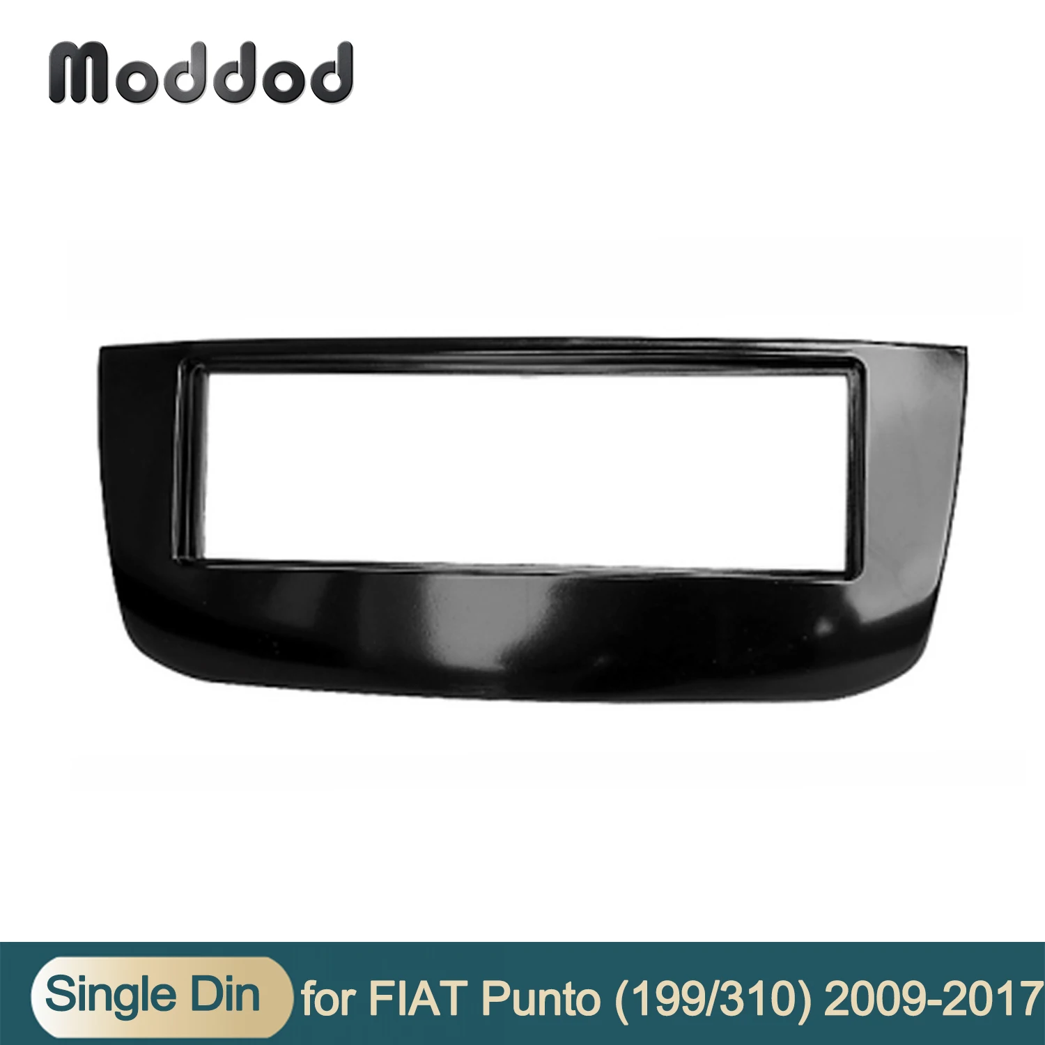 

One Din Fascia for Fiat EVO Radio CD DVD Dashboard Stereo Panel Dash Mount Refitting Installation Trim Kits Frame Plate Bezel
