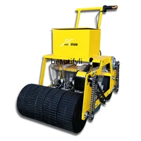 zqelectric vegetable planter spinach coriander precision sowing machine cabbage rape spot sowing machine