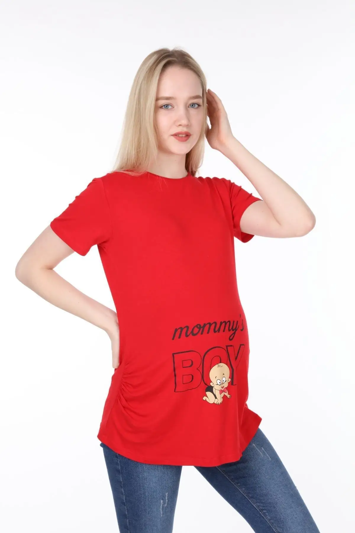 

Maternity Fashion mother's latest Maternity shirt Sleeve Tshirt