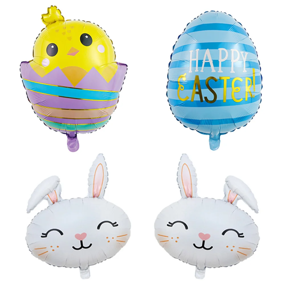 

Easter Eggs Balloons Foil Balloons Party Decorations Carrots Bunny Rabbit Happy Birthday Baby Shower Supplies