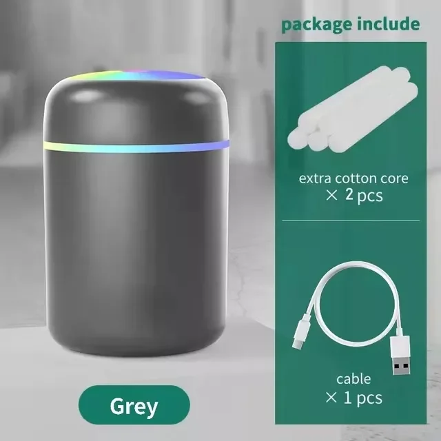 

NEW2023 Colorful Air Humidifier Essential Oil Diffuser Sprayer Fogger Aromatherapy aroma diffuser Car air freshener Home Humidid