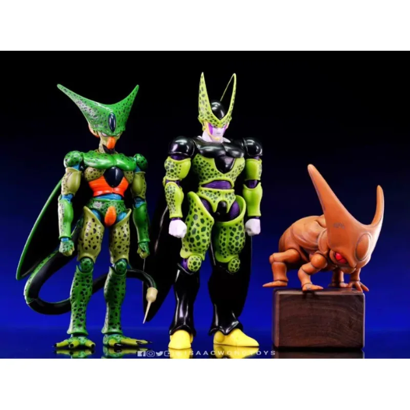 Фото В наличии! Фигурки аниме-персонажей Dragon Ball Z SHF Green Monster Cell Kw006A Kw006B 3.0 Body от KW&RR Studio, модели, игрушки, подарки. №4