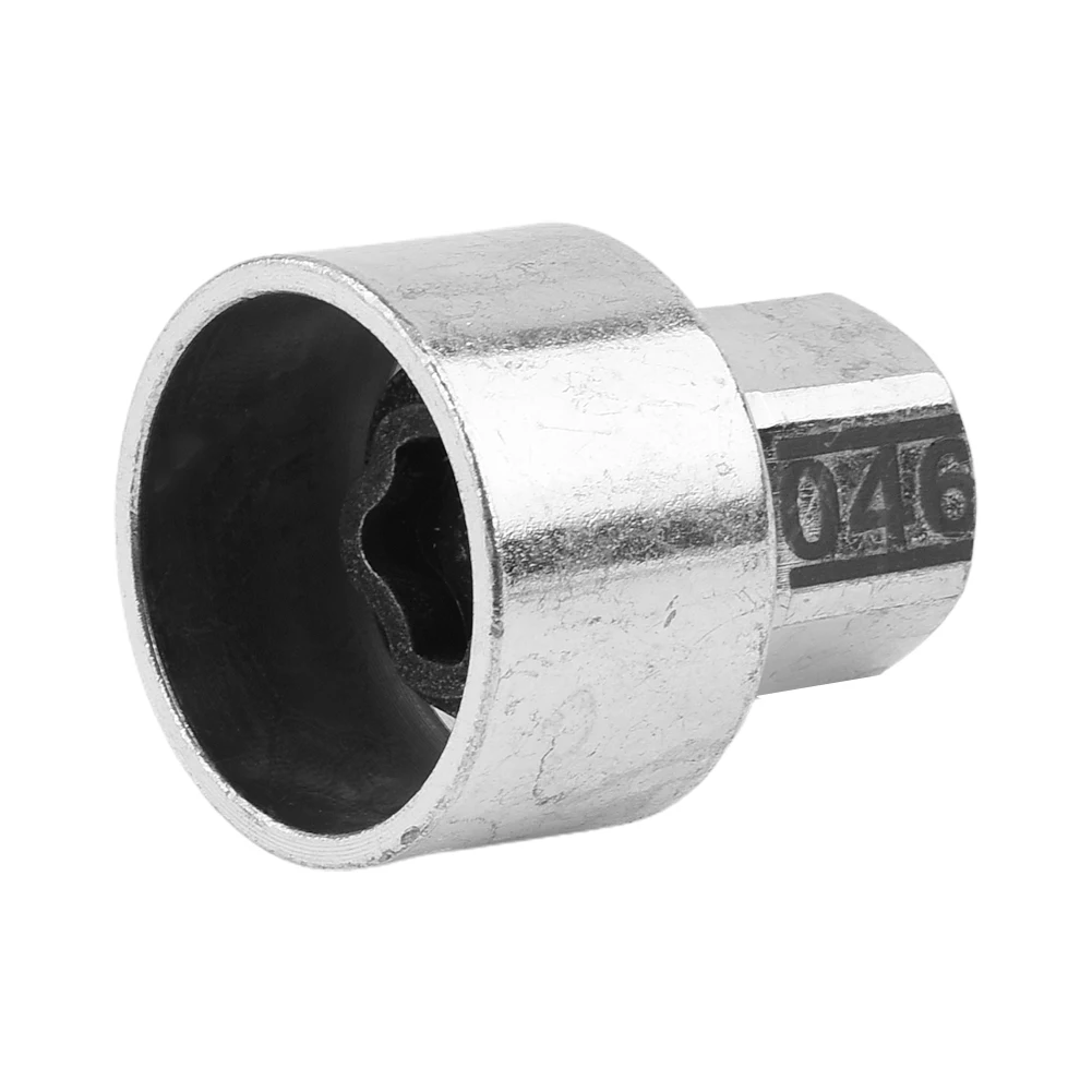 

1pcs New Style Tire Wheel Lock Anti-Theft Screw Lug Nut Bolt #46 Removal Key Socket Package Include:x1Pcs #46Wheel Lock Lugnut