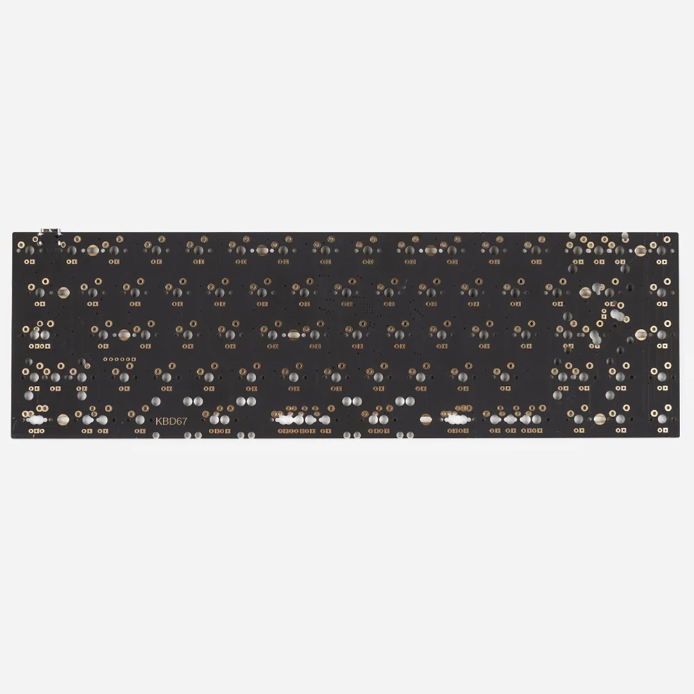 65% механическая клавиатура PCB Plate QMK Type-c программируемая плата высоковольтного