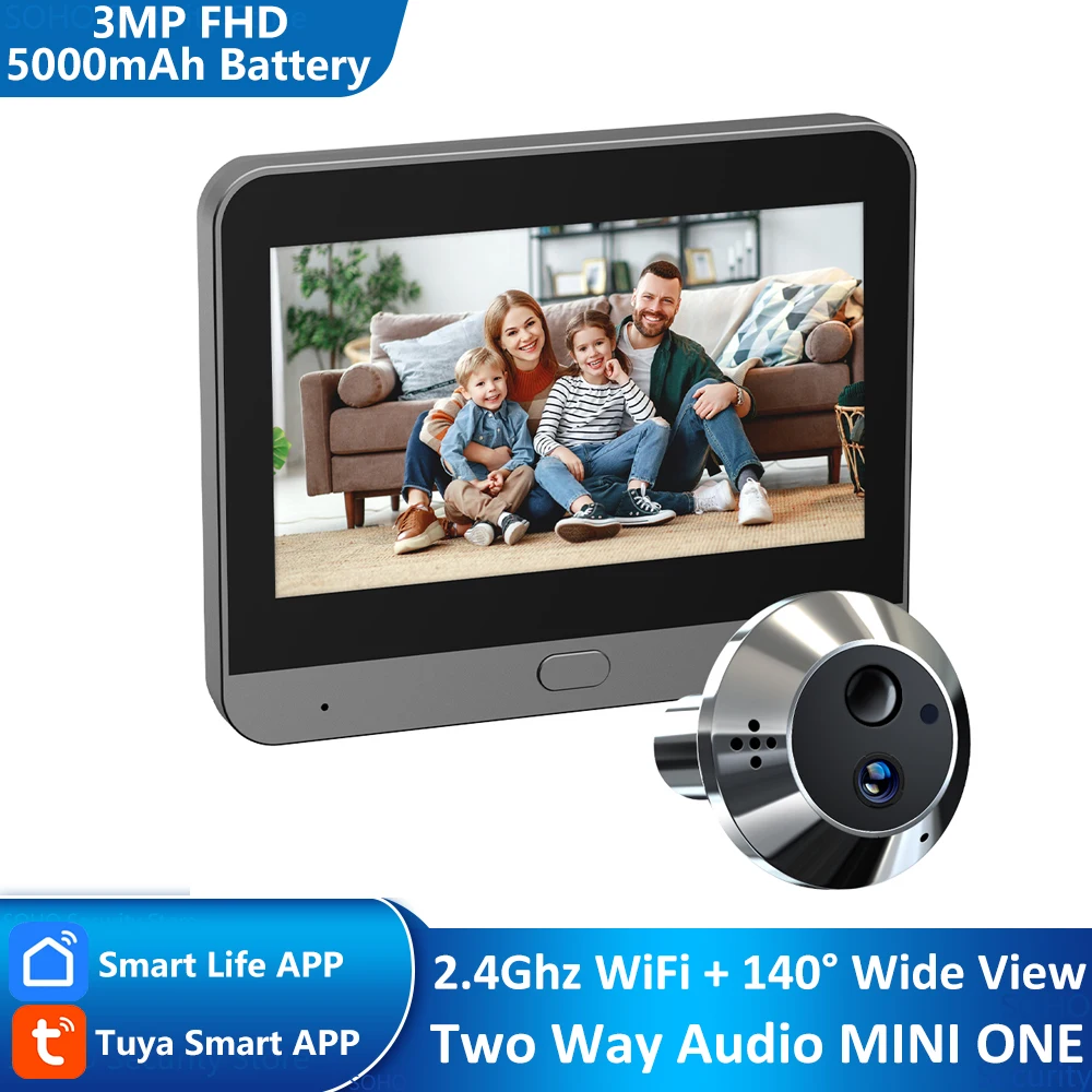 

REHENTINT беспроводной дверной звонок 3MP