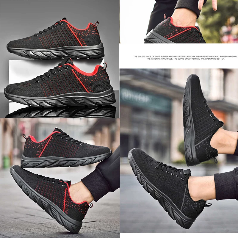 

Sneakers For Boys Thickening Men Sport Shoes Pink Running Shoes Men's Snackers Luxury Brand Men's Sports Shoes Seasons Tennis
