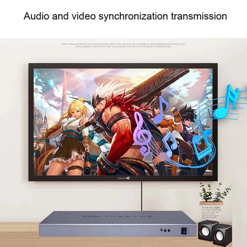4K HDMI 16x1 четырехъядерный многофункциональный переключатель 16 в 1 бесшовный