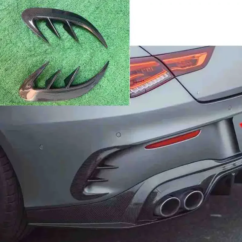 Для Mercedes Benz CLA Class W118 CLA200 CLA45 CLA35 Углеродное волокно потому что автозапчасти задний