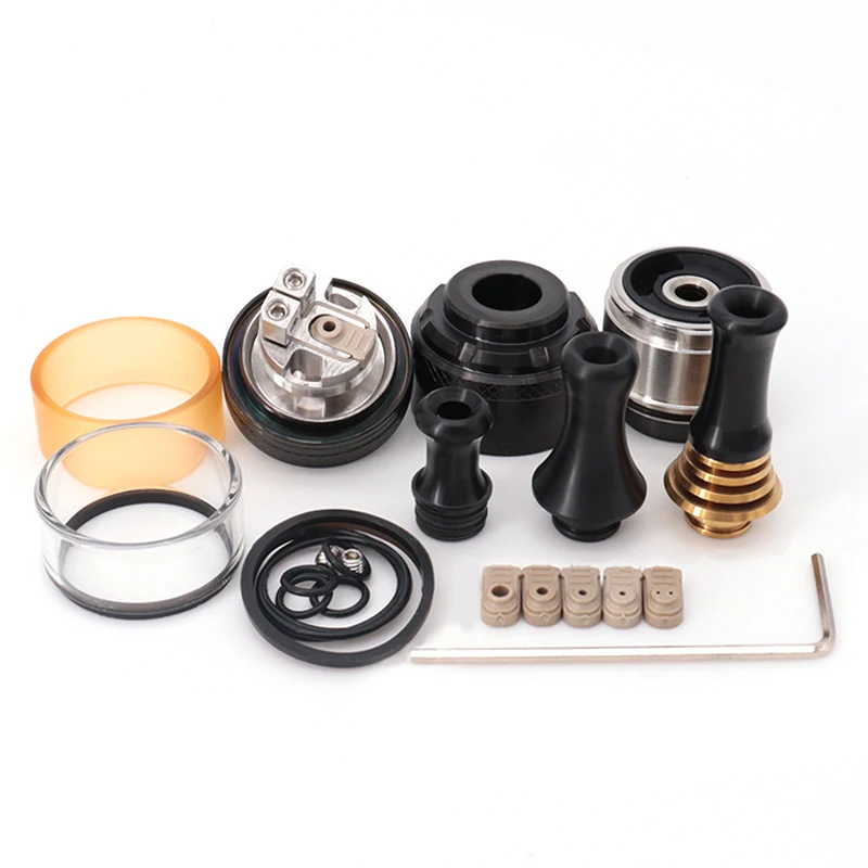

Berserker V2 MTL BSKR Tank 24mm Single Coil Dead Rabbit 3 Tank 5.5ml Dual Coil Postless Deck an