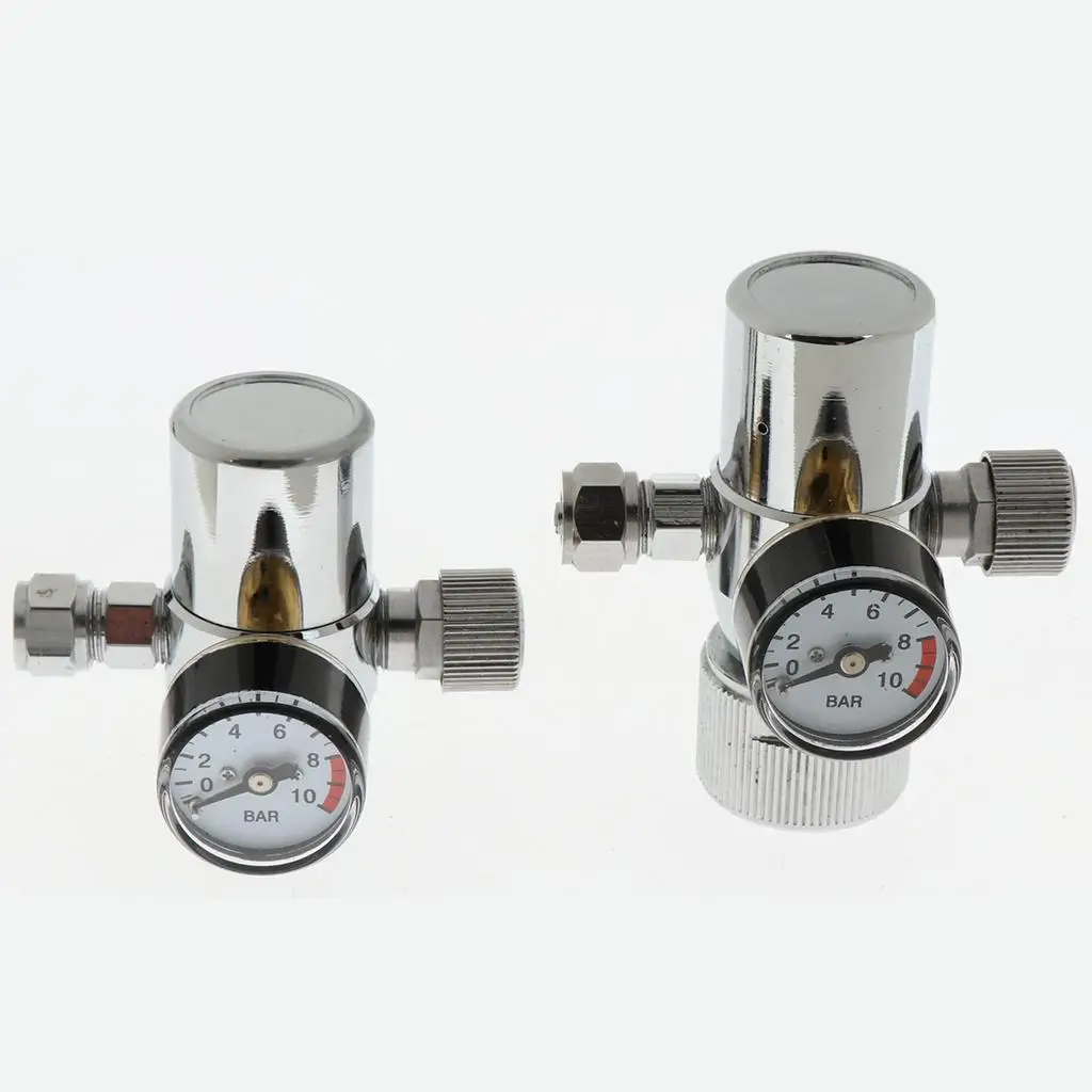 Редуктор давления O2 для аквариума Декомпрессионный клапан CO2 посадки