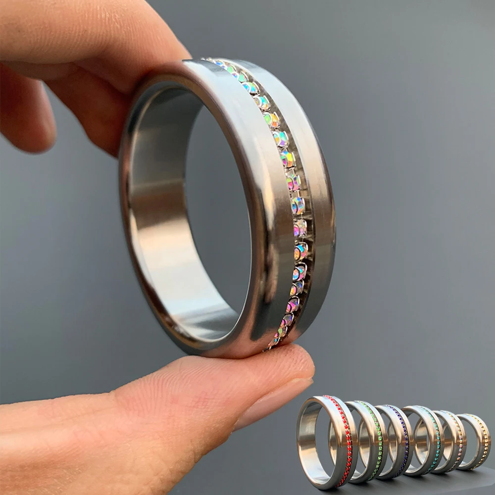 Супер крутая вспышка сверло мужской шарик Растяжитель мокрота металлический