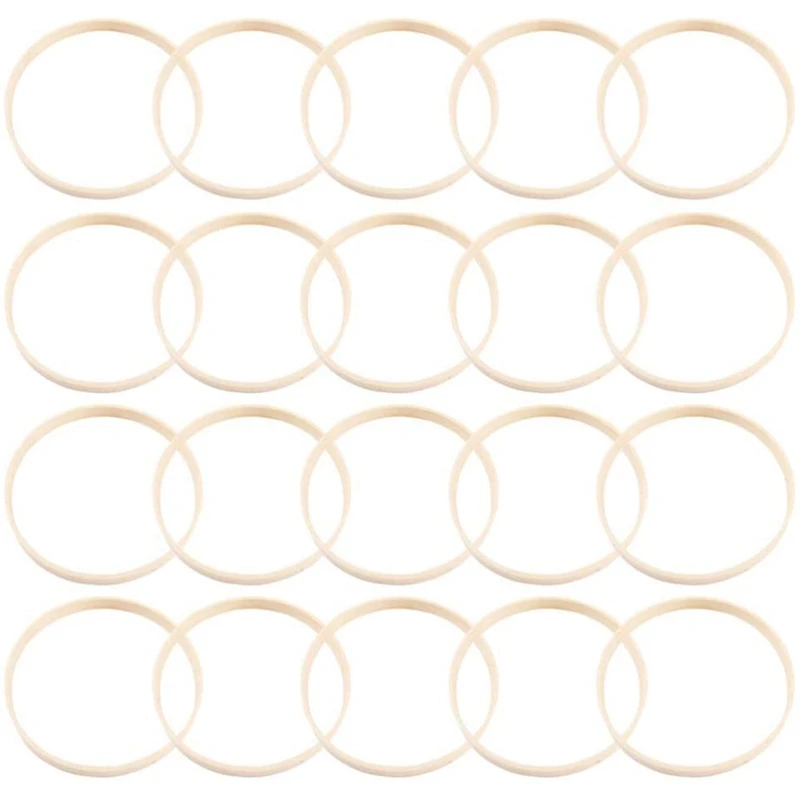 

Dream Catcher Ring Round Bamboo Hoop For DIY Crafts Making Dreamcatcher Materials Gifts Decoration,Macrame Wall Hanging