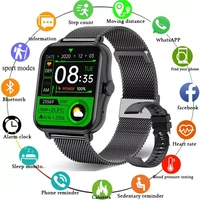1 69 inch new men smart watch wristband men women sport clock heart rate monitor sleep monitor bluetooth call smartwatchbox