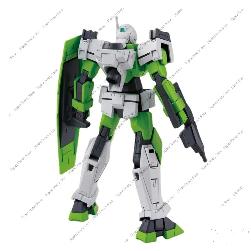 Фото Специальное предложение: Сборная модель Bandai Gundam HG AGE 1/144 RGE-C350 Shaldoll Custom, оригинальная фигурка Gunpla, коллекционная игрушка №4