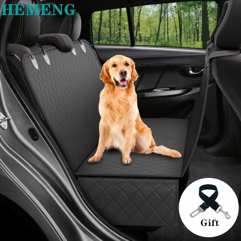 

Dog Back Seat Cover Protector Dog Car Mat Pets Seat Covers Waterproof Nonslip Hammock for Dogs Backseat Against Dirt and Pet Fur