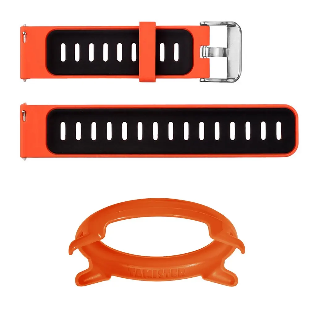 

Hot Sale Professional Silicone Watch Strap with PC Protective Shell Case Replacement for Huami Watch Fashionable 22mm Watchband