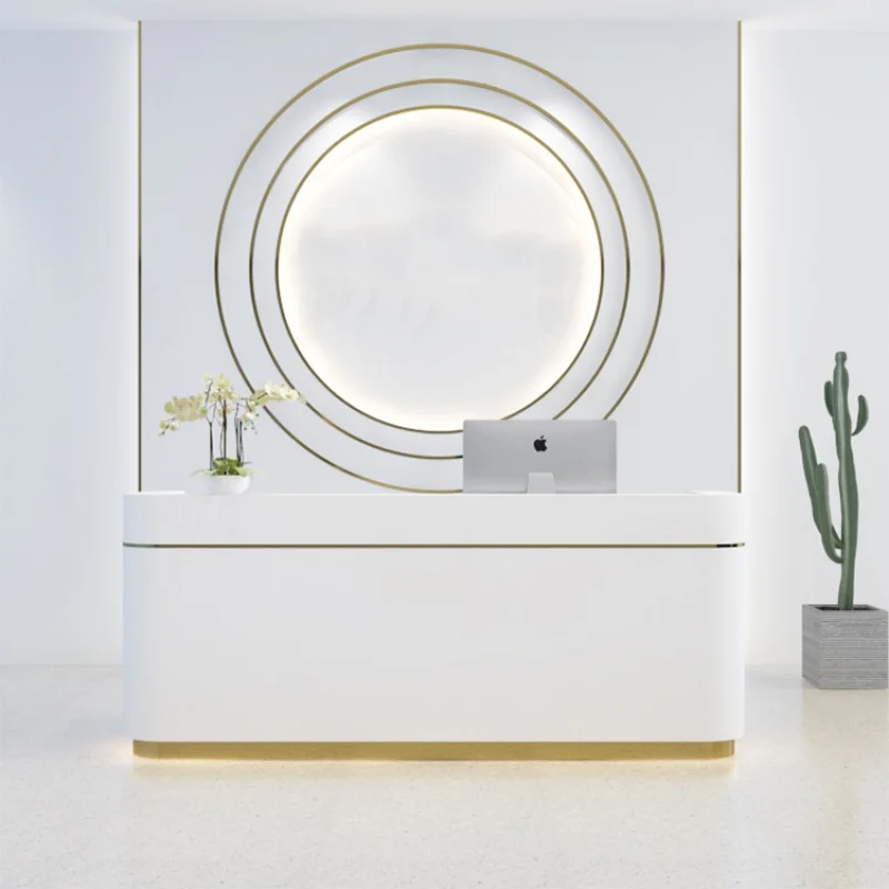 Современный кассовый столик под заказ розничная продажа деревянный магазин