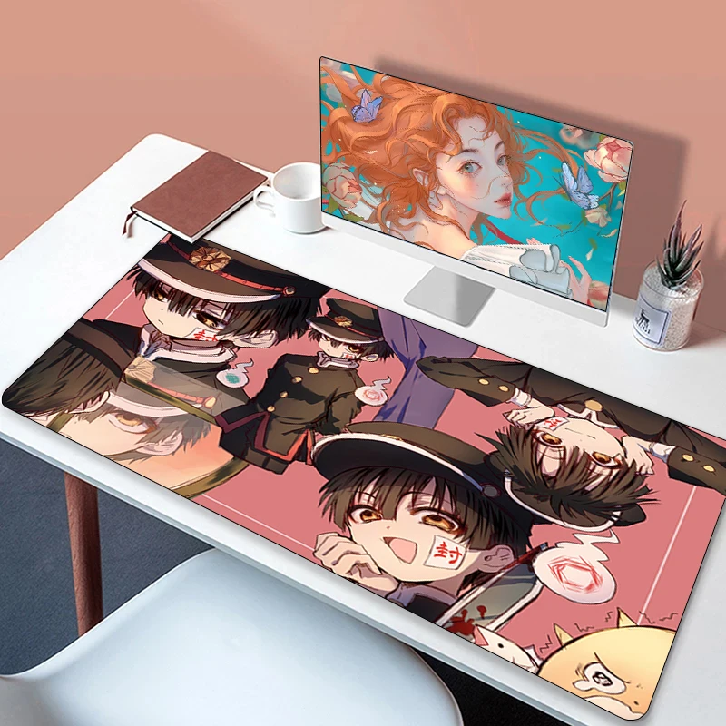 

Mousepad Toilet-Bound Hanako Kun Mouse Carpet Gaming Accessories Game Mats Xxl Desk Pad Deskmat Gamer Mat Mause Anime Office Pc