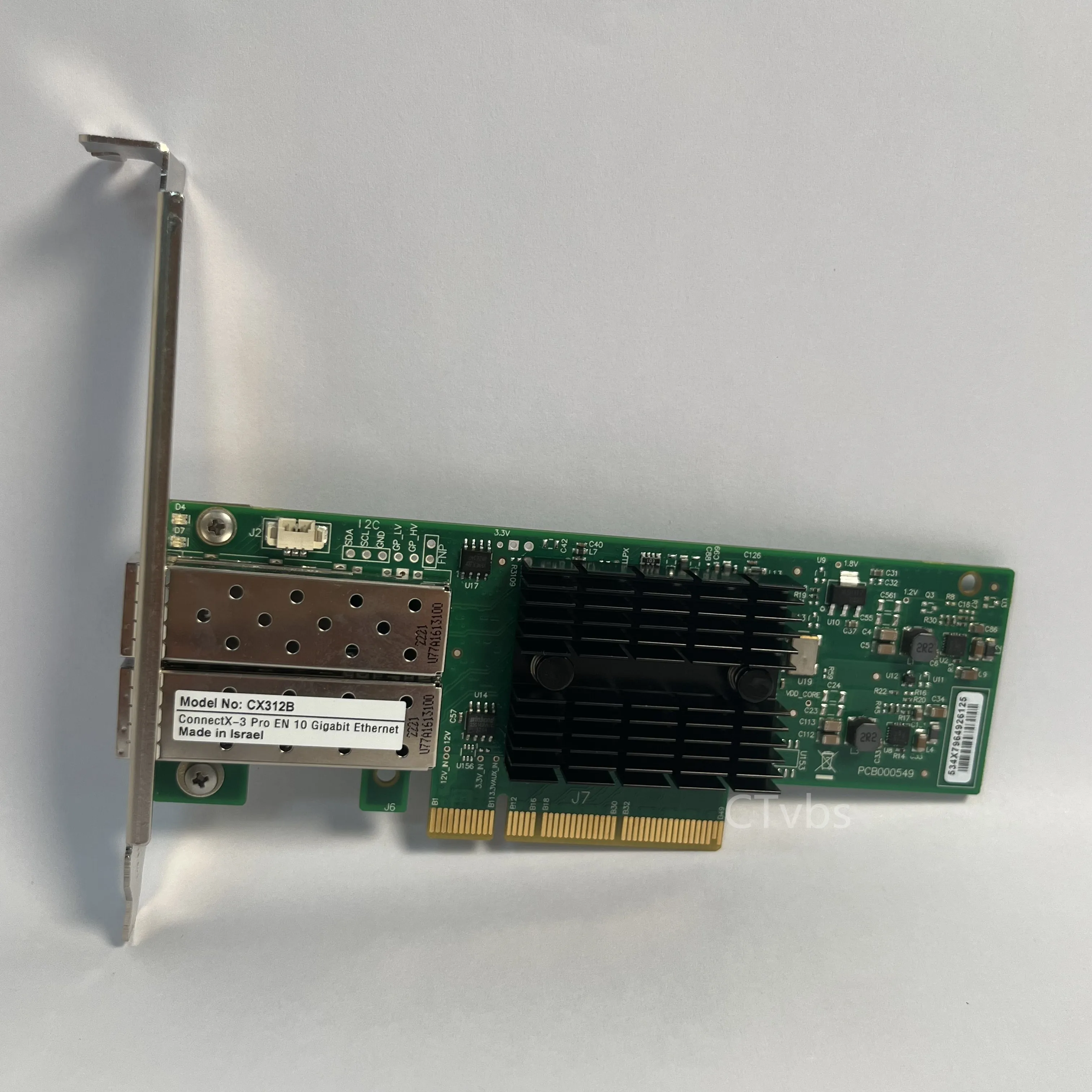 CX312B Mellanox MCX312B-XCCT ConnectX-3 10Gbe Pro SFP+ Dual Port Ethernet Adapter
