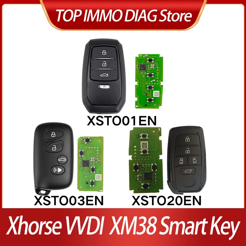 Фото Смарт-ключ Xhorse VVDI XM38 XSTO01EN XSTO03EN XSTO20EN 4D 8A 4A (при полной утере ключей), добавление ключа, VVDI Mini Key Tool, Max Key Tool Plus, VVDI2 №1