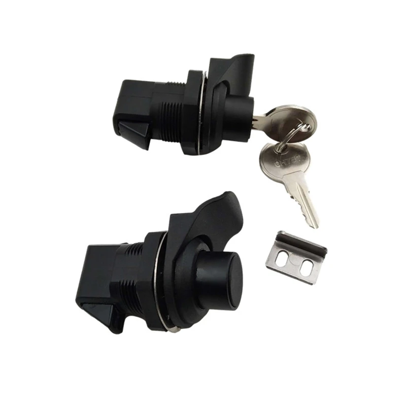 

Switch Cabinet Door Lock with Knob PA6 Nylon for Electronical Box Boat Cupboard Car Truck Airbox DIY Rarelock MS570