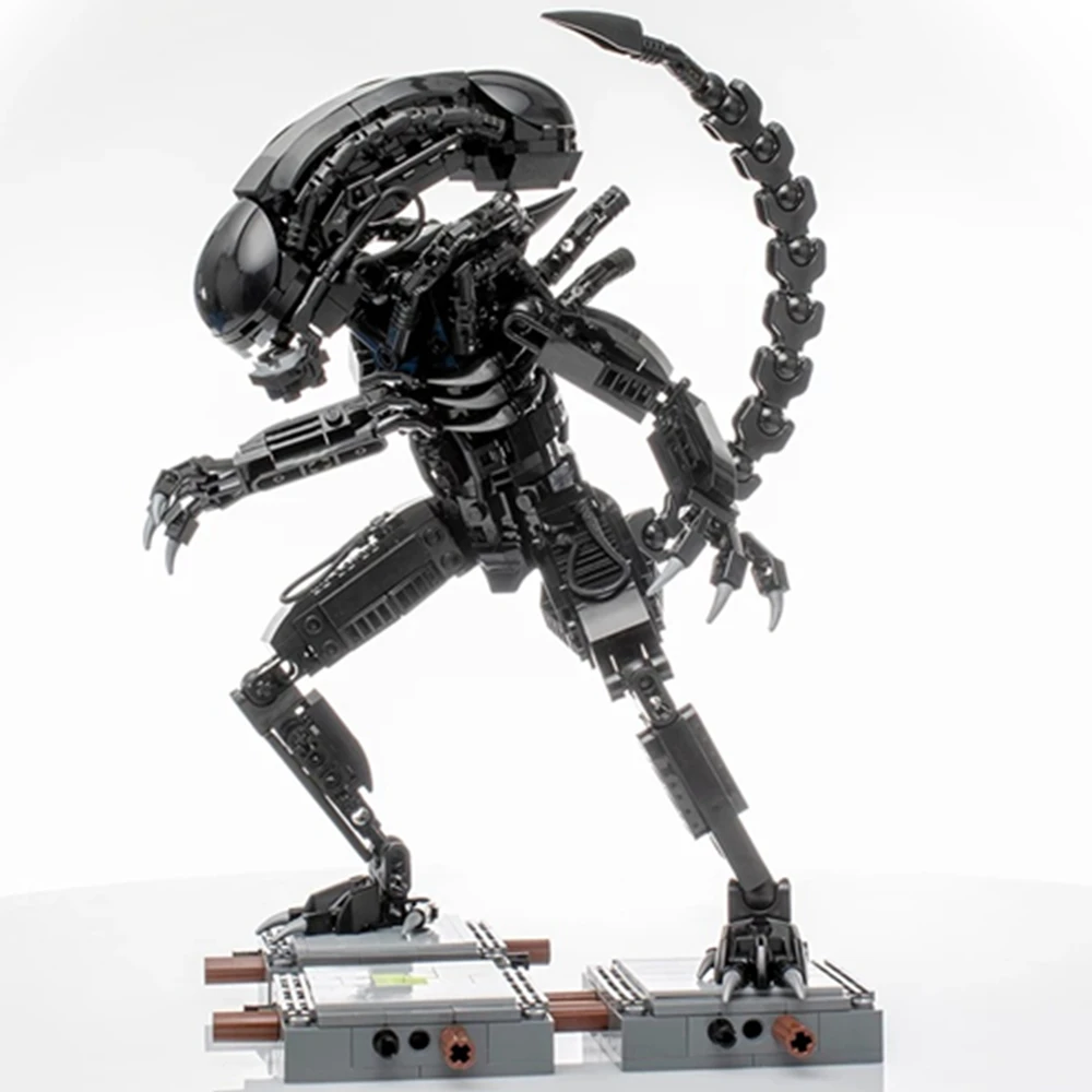 

Disney Movie Prometheus Aliens Vs Predator Mech Model Stars Space Wars Building Blocks Bricks Toys Kid Gift Boys Set