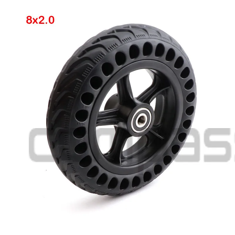 

8 inch 8*2.0 honeycomb solid tire with plastic hub 200x50 electric scooter accessories